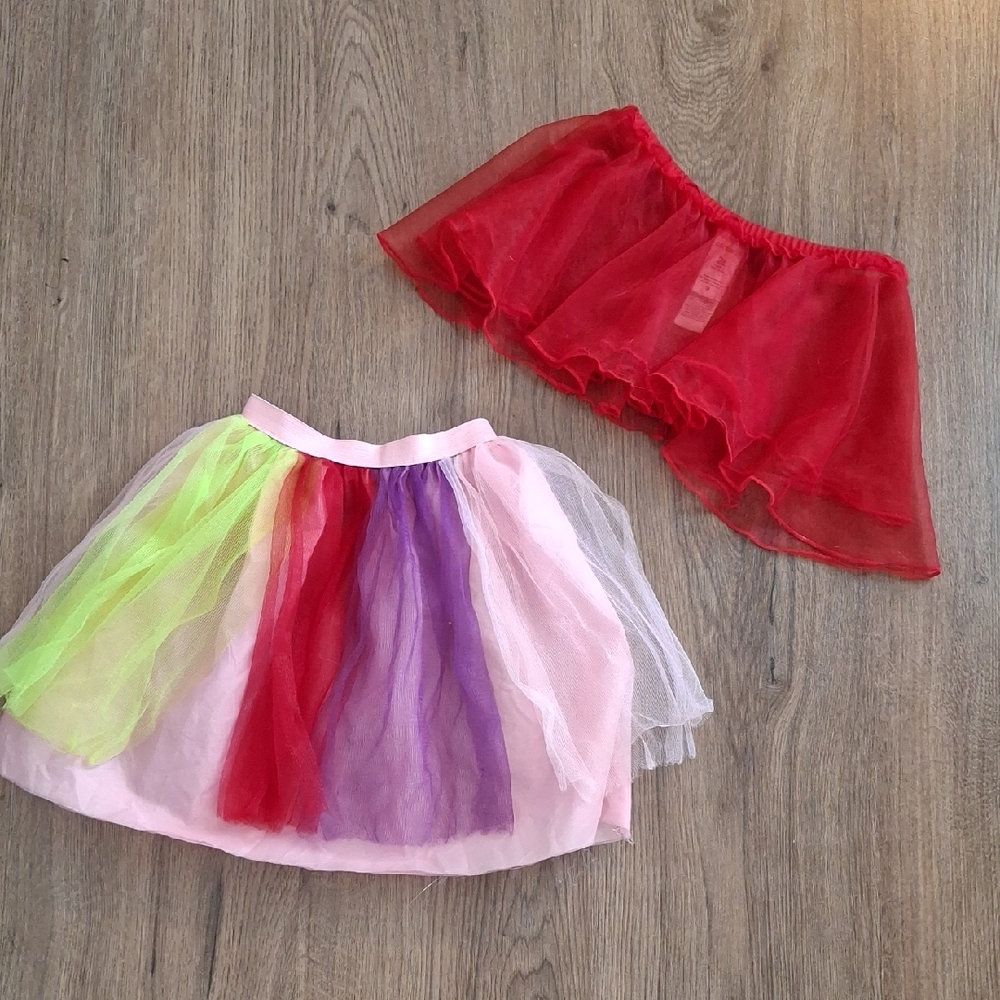 🌟 Carter's Red Tulle Skirts for Toddlers 🌟